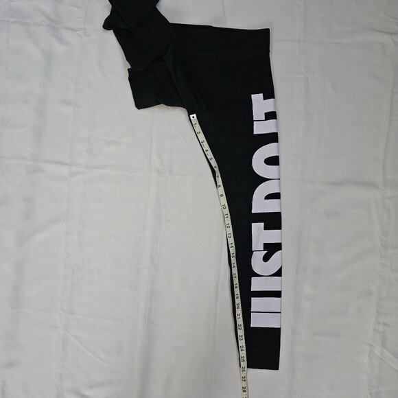 Nike Sportswear Essential High-Waisted Graphic Just Do It Leggings Size Small - Picture 14 of 15